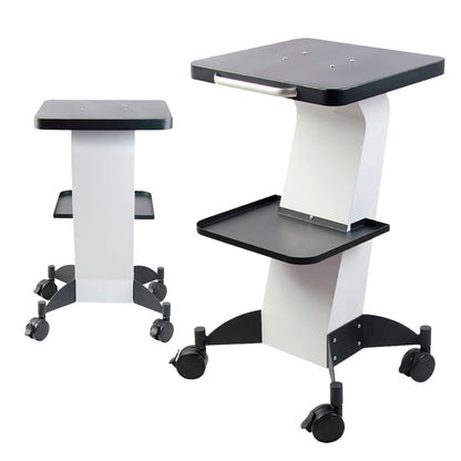 Mesa auxiliar de pedestal