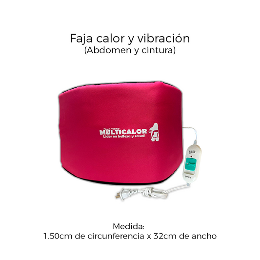 Faja vibrotherm (Calor y Vibración)